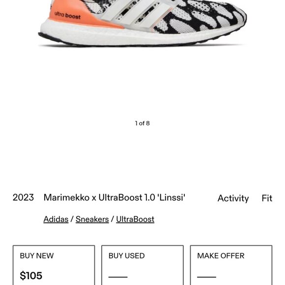 WOMENS ADIDAS ULTRABOOST - Picture 7 of 7